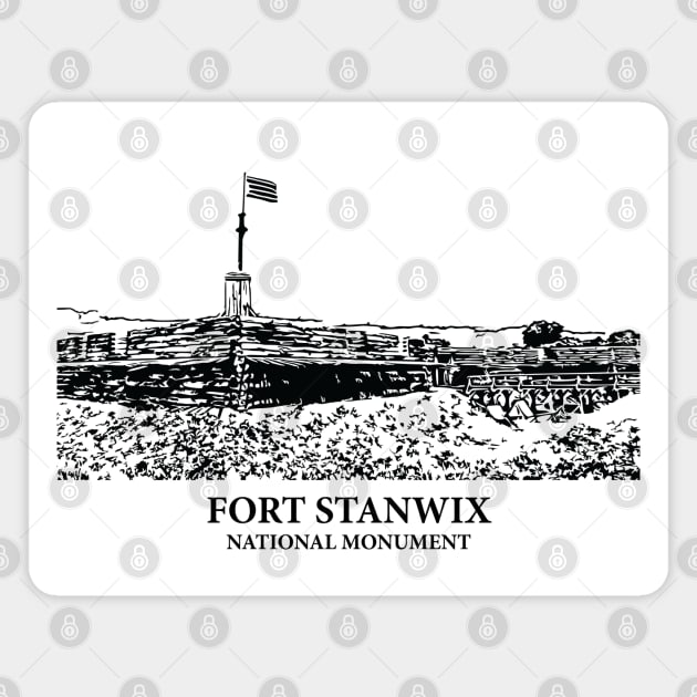 Fort Stanwix National Monument Magnet by Lakeric